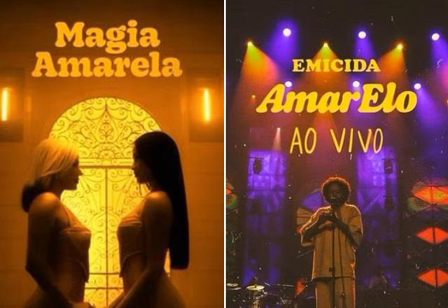 Capa de Magia Amarela e AmarElo