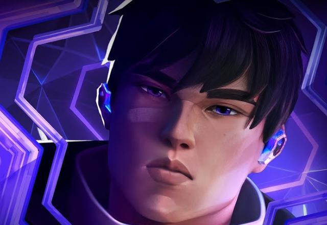 Imagem promocional de Iso, agente Duelista do Valorant