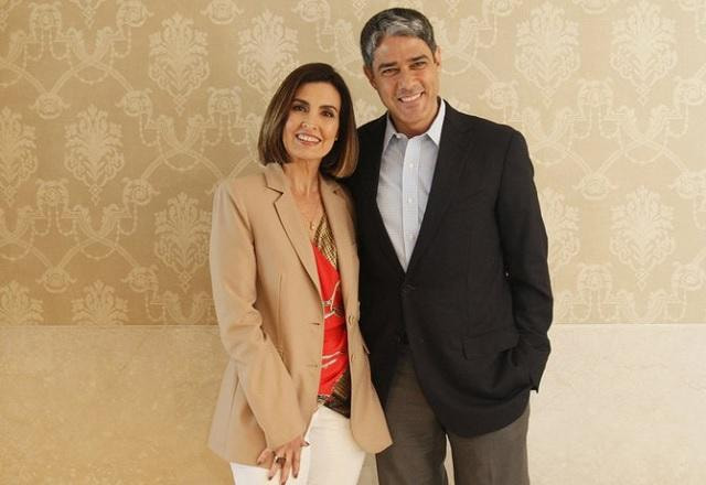 Fátima Bernardes e William Bonner