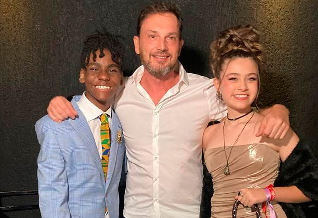 Miguel Ângelo, Ricardo Mantoanelli e Vittoria Seixas