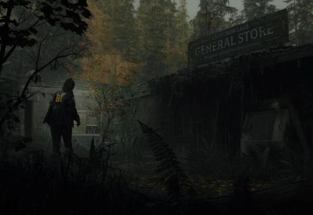 Imagem promocional de Alan Wake 2