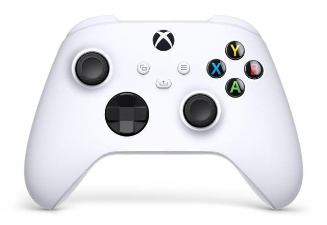 Imagem promocional do controle do Xbox Series S