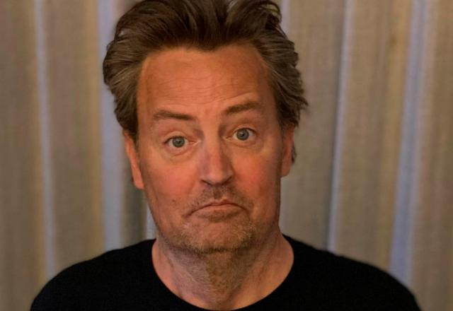 O ator Matthew Perry
