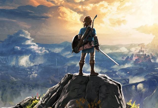 Imagem promocional de The Legend of Zelda: Breath of the WIld