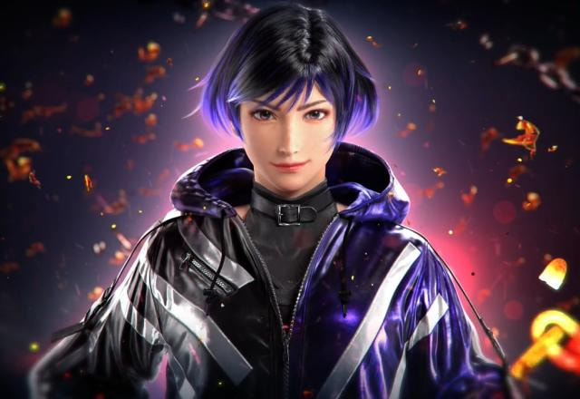 Imagem promocional de Reina, lutadora de Tekken 8