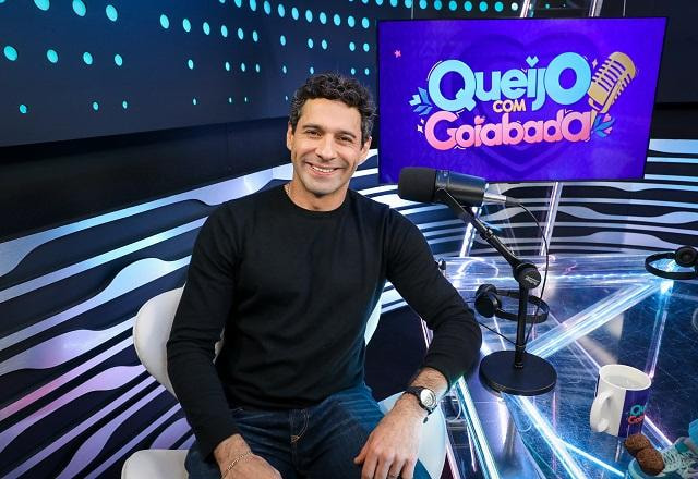 João Baldasserini,  Ana Zimerman e Nicholas Torres no Queijo com Goiabada