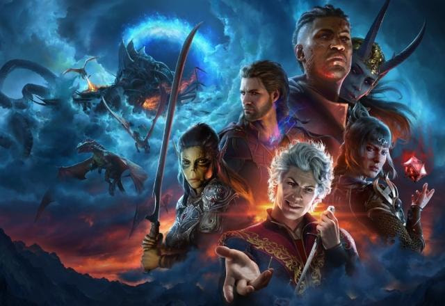 Imagem promocional de Baldur's Gate 3