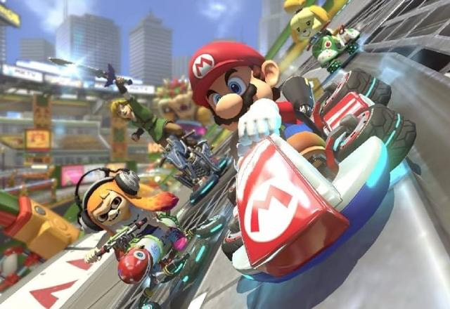 Imagem promocional de Mario Kart 8 Deluxe