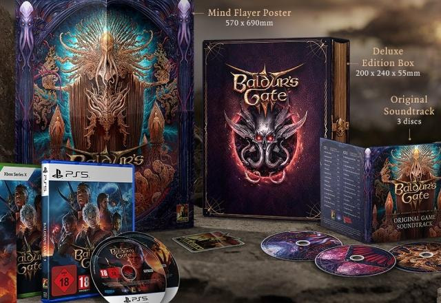 Imagem promocional de Deluxe Edition de Baldur's Gate 3