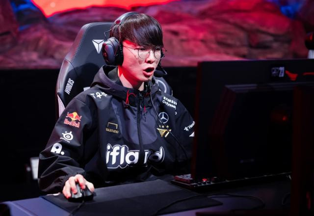 Faker Campeão T1 Worlds 2023