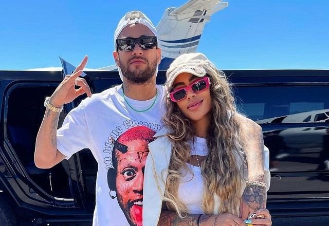 Neymar e irmã