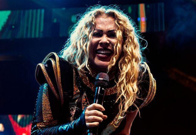 A cantora Joelma
