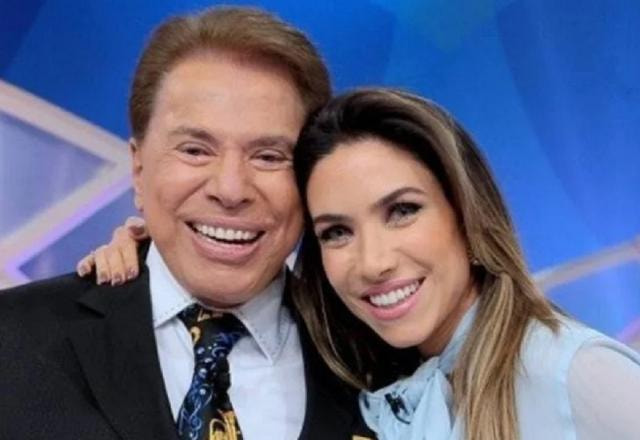 Silvio Santos e Patricia Abravanel