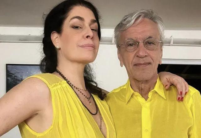 Caetano Veloso e Paula Lavine