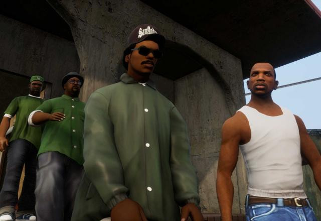 Imagem promocional de GTA San Andreas Definitive Edition