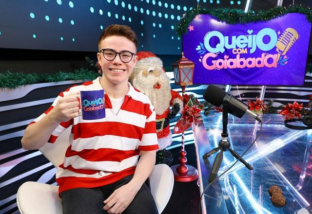 Matheus Ueta, Ana Zimerman e Nicholas Torres no Queijo com Goiabada