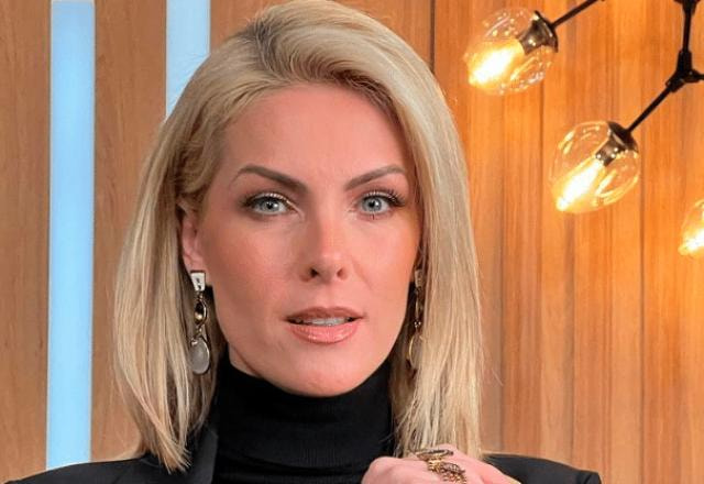 A apresentadora Ana Hickmann