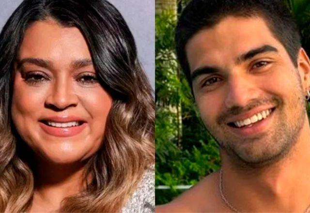 Preta Gil e o modelo João Pedro Modesto