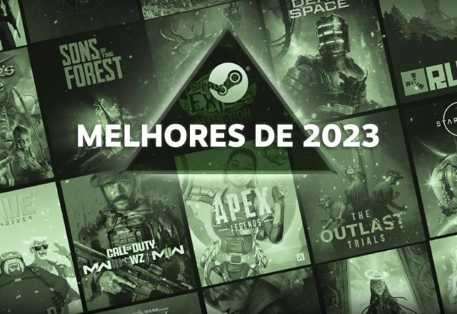 Imagem promocional dos Melhores de 2023 no Steam