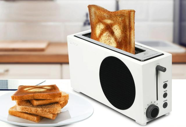 Imagem promocional da Xbox Series S Toaster