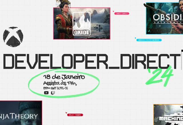 Imagem promocional do Xbox Developer_Direct 2024