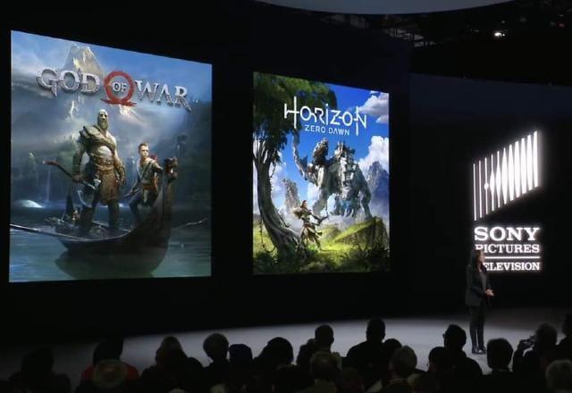 Roteiros de God of War e Horizon