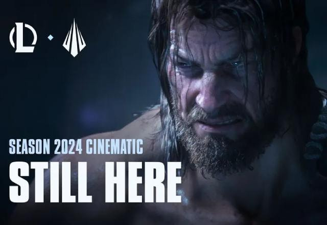 Imagem promocional de Still Here, cinemática da Temporada 2024 de League of Legends