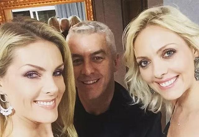 Ana Hickmann e Alexandre Correa e Irmã