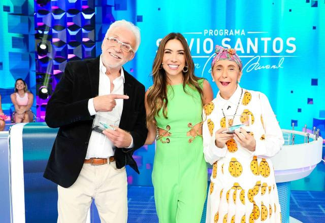 Patricia Abravanel no Programa Silvio Santos