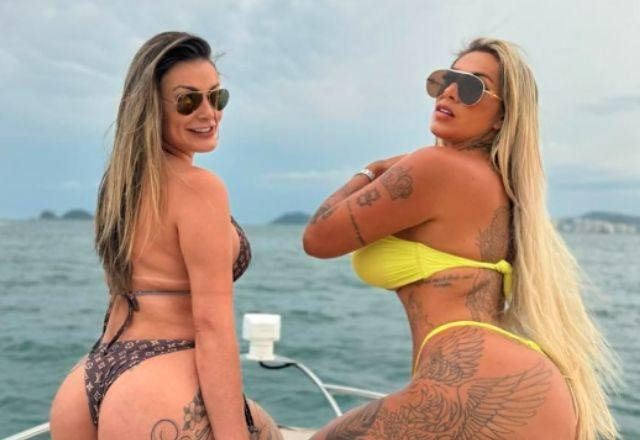 Andressa Urach e Juju Ferrari