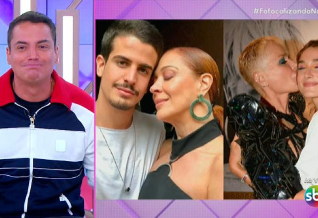 Leo Dias durante o Fofocalizando.