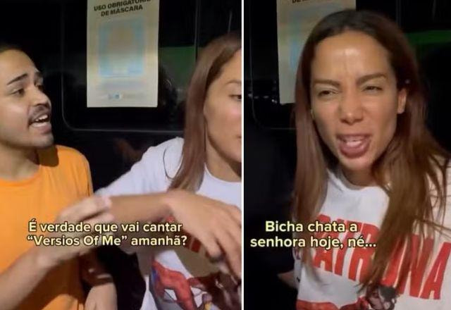 Anitta e fã