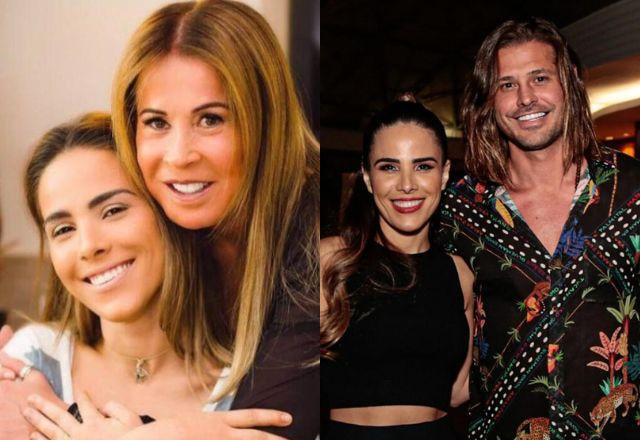 Na montagem aparece Wanessa e Zilu do lado esquerdo, e Wanessa e Dado Dolabella do lado esquerdo