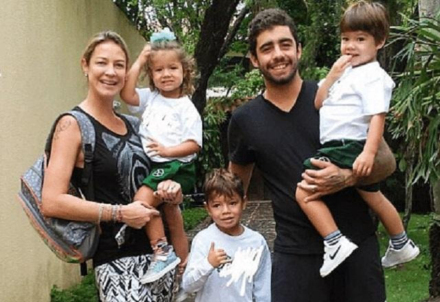 Luana Piovani, Pedro Scooby e filhos