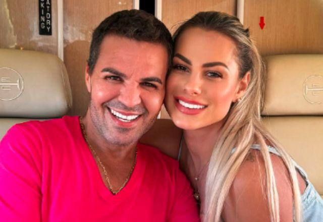 Eduardo Costa e esposa