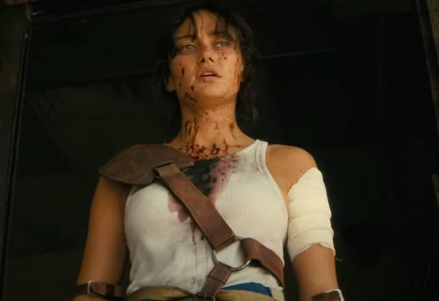 Lucy machucada em Fallout