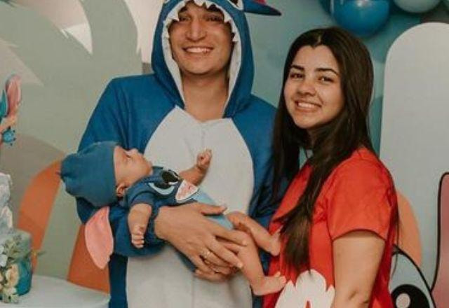 Ary Mirelle, João Gomes e filho