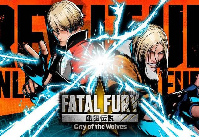 capa de fatal fury city of the wolves