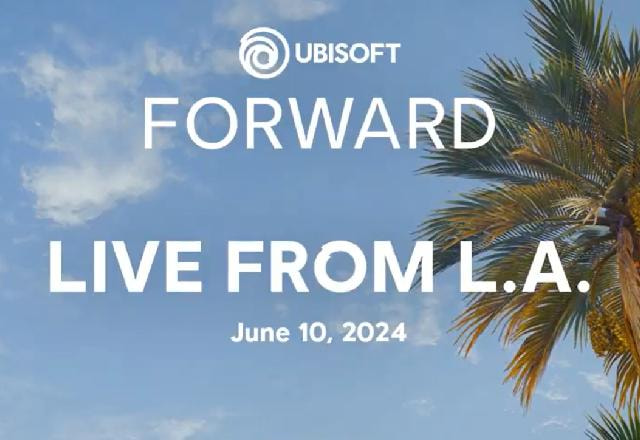 Imagem promocional do Ubisoft Forward de junho de 2024