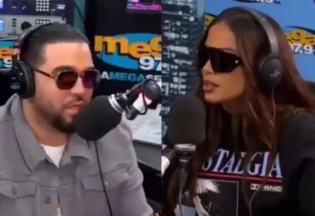 Anitta e apresentador