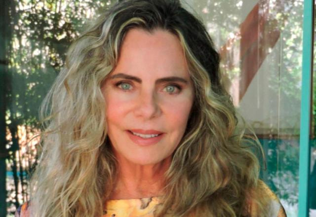 A atriz Bruna Lombardi