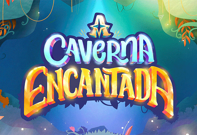 logo a caverna encantada