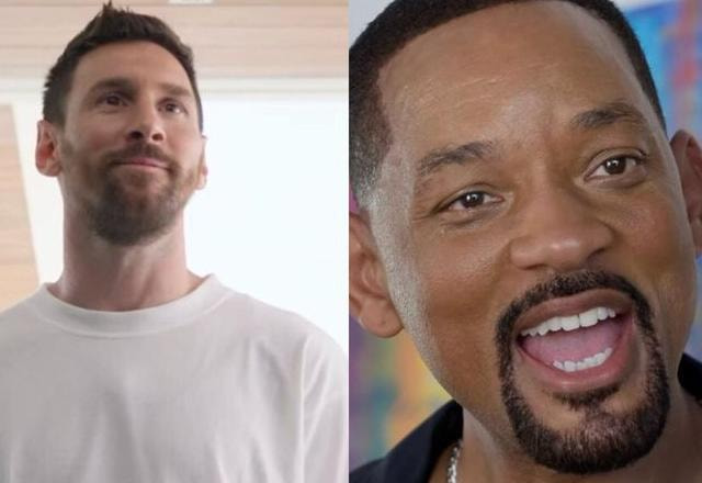 Messi e Will Smith