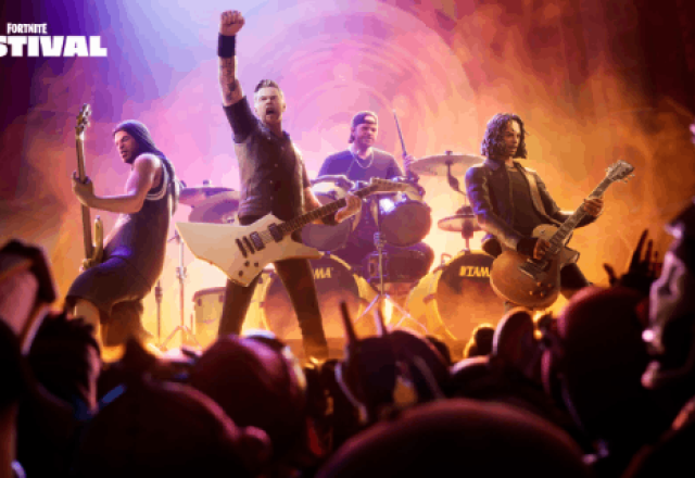 Fortnite Festival anuncia parceria com Metallica