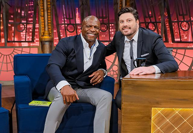 Terry Crews e Danilo Gentili