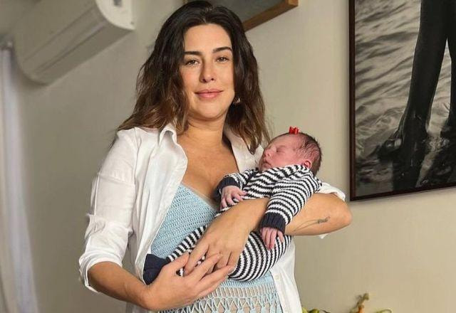 Fernanda Paes Leme e bebê