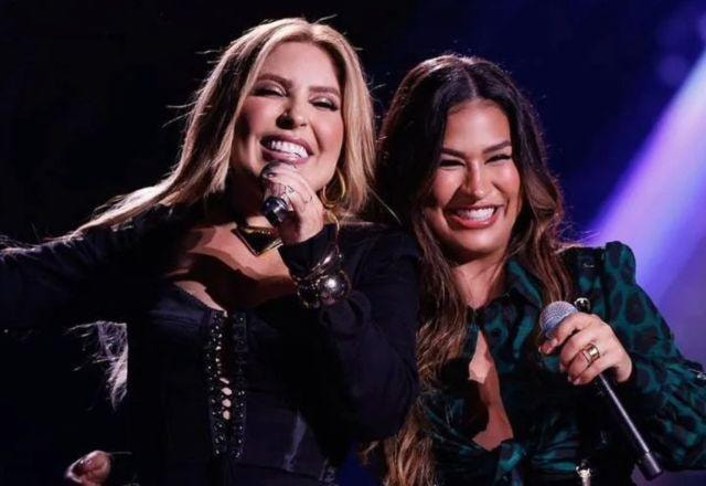 Manu Bahtidão e Simone Mendes em show