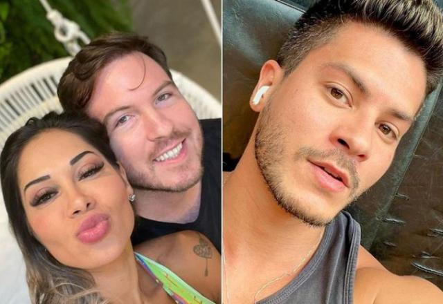 Maira Cardi, Arthur Aguiar e Thiago Nigro