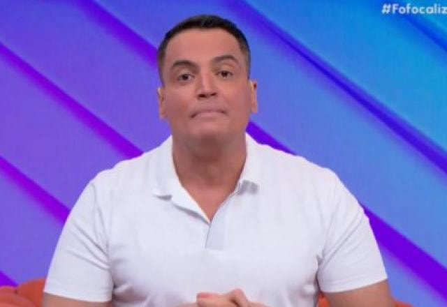 Leo Dias durante o programa