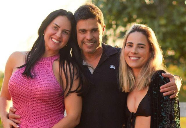 Graciele Lacerda, Zezé Di Camargo e Wanessa Camargo